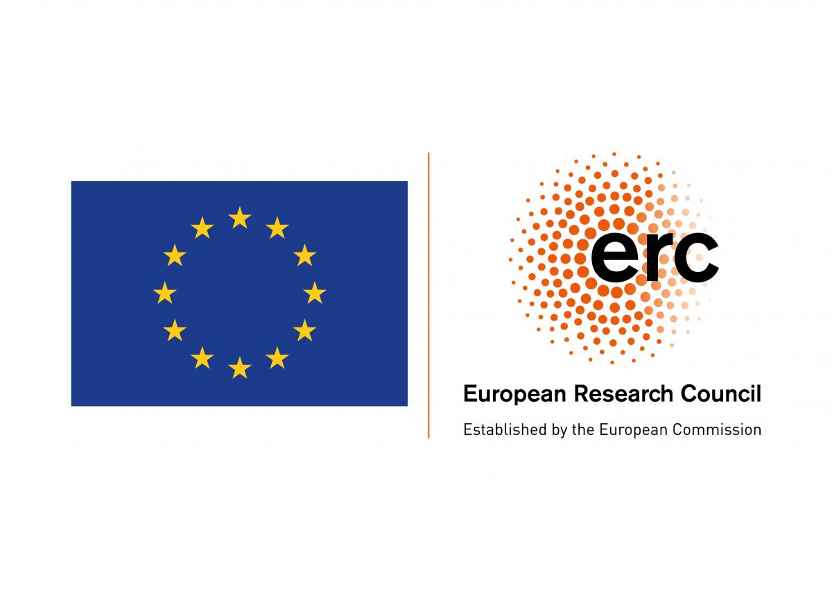 ERC Logo and European Union Flag